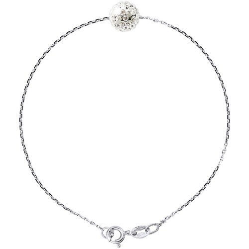 Montres & Bijoux Femme Bracelets Lova - Lola Van Der Keen Bracelet Pure Cristal Argent - SHINY YOU Blanc