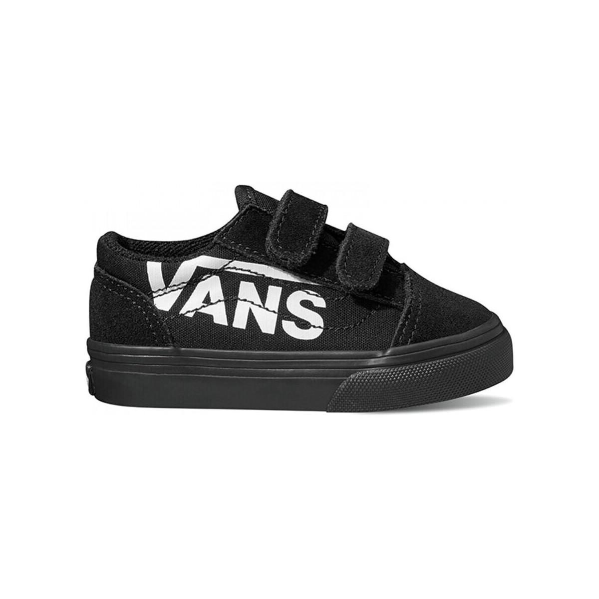 Chaussures Enfant Chaussures de Skate Vans Old skool v logo Noir
