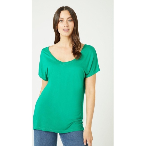 Vêtements Femme T-shirts manches longues Maine DH6297 Vert