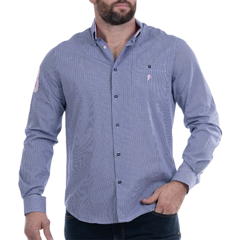 Vêtements Homme Chemises Rabanne longues Ruckfield Chemise coton Bleu