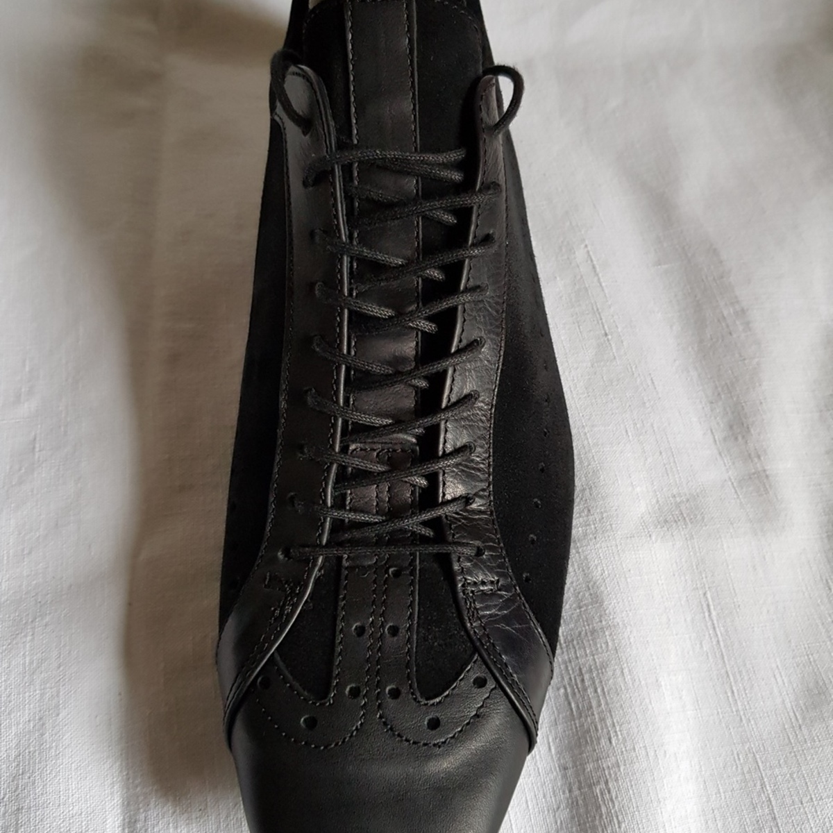 Chaussures Homme Derbies Azzaro Chaussures à lacets Azzaro originales en cuir/daim véritable Noir