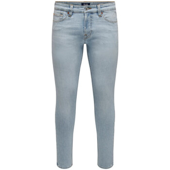 Vêtements Homme Shorts Jeans slim Only & Sons  22024924 Bleu