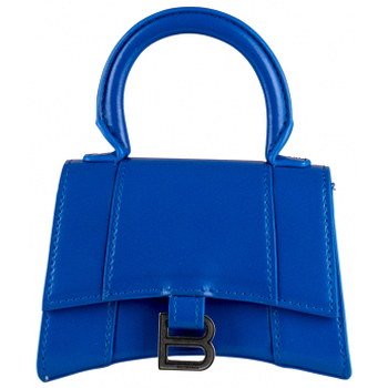 Balenciaga Sac à main Hourglass mini Bleu - Sacs Sacs porté main Femme  855,25 €