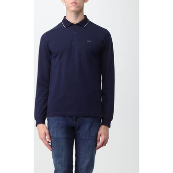 Vêtements Homme T-shirts Jacket & Polos Sun68 K43111 07 Bleu