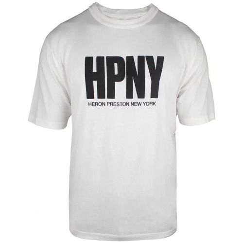 Vêtements Homme Bouts de canapé / guéridons Heron Preston T-shirt Blanc