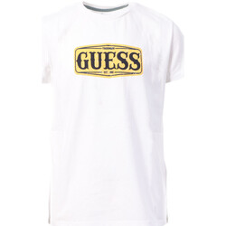 Vêtements Garçon T-shirts & Polos Guess G-L3BI01I3Z14 Blanc