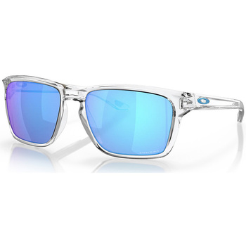 Oakley OO9448 SYLAS Lunettes de soleil, Transparent/Bleu, 57 mm Autres