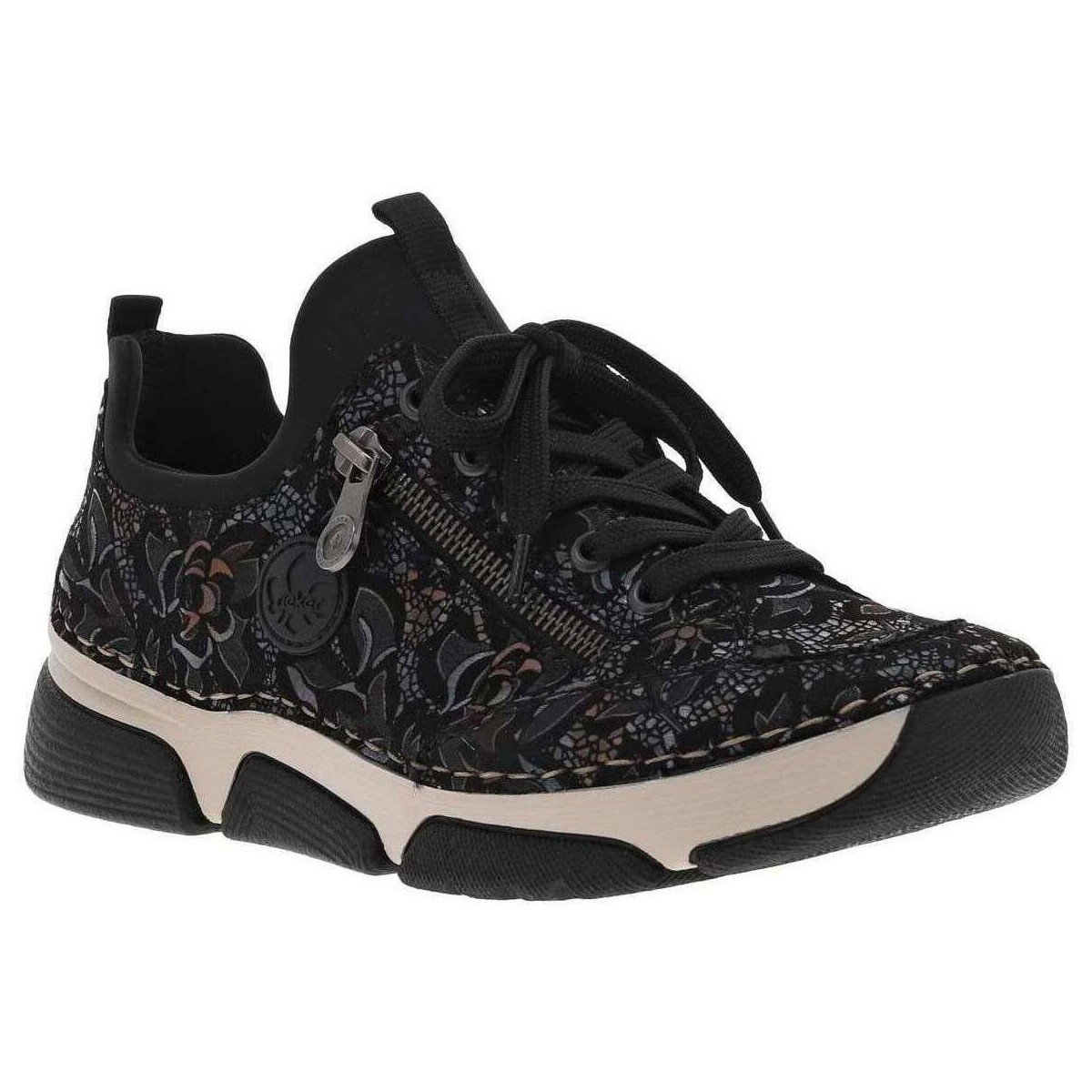 Chaussures Femme Baskets mode Rieker Sneakers Noir