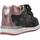 Chaussures Fille Baskets basses Geox B RISHON GIRL Gris