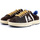 Chaussures Homme Multisport Premiata Sneaker Collection Uomo Dark Brown White RUSSEL-6428 Marron