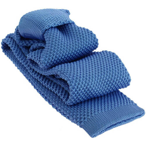 Vêtements Homme Cravates et accessoires Noeud Papillon Tricot Cornell Cravate tricot ARCOBALENO Bleu