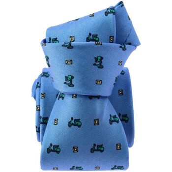 Vêtements Homme Cravates et accessoires Tony & Paul Cravate Prestige 3 Plis Place d'Italie Bleu