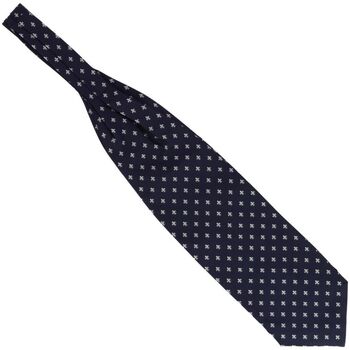 Vêtements Homme Cravates et accessoires Tony & Paul Foulard Ascot Fleurs de Lys - BOURBON Bleu
