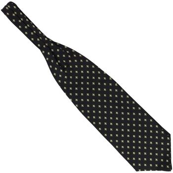 Vêtements Homme Cravates et accessoires Tony & Paul Foulard Ascot Fleurs de Lys - BOURBON Noir