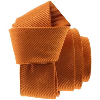 Vêtements Homme Cravates et accessoires Clj Charles Le Jeune Cravate Monochrome Orange