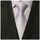 Vêtements Homme Cravates et accessoires Clj Charles Le Jeune Cravate Monochrome Blanc
