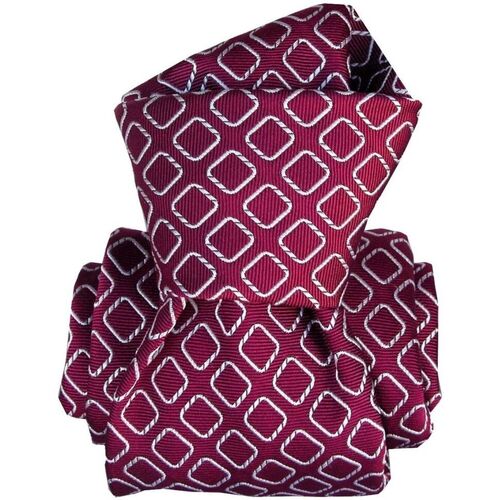 Vêtements Homme Cravates et accessoires Segni Et Disegni Cravate artisanale Aramis Rose