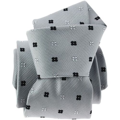 Vêtements Homme Cravates et accessoires Clj Charles Le Jeune Cravate Fleurs Gris