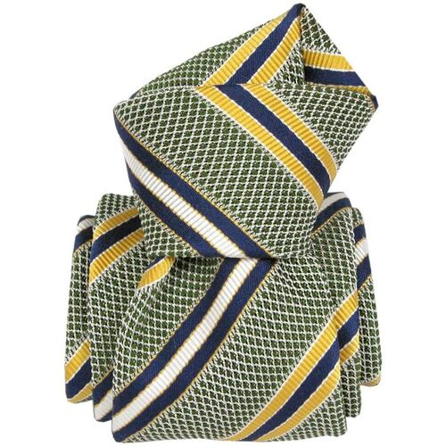 Vêtements Homme Cravates et accessoires Segni Et Disegni Cravate grenadine Westwood club Vert