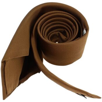 Vêtements Homme Cravates et accessoires Tony & Paul Cravate 6 plis confection main Marron