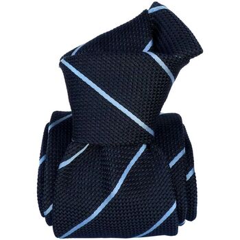 Vêtements Homme Cravates et accessoires Segni Et Disegni Cravate grenadine MARAVELLA Bleu