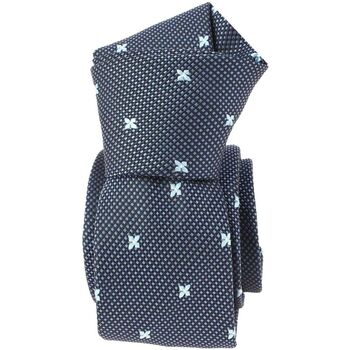 Vêtements Homme Cravates et accessoires Noeud Papillon Tricot Cornell Cravate slim London Bleu