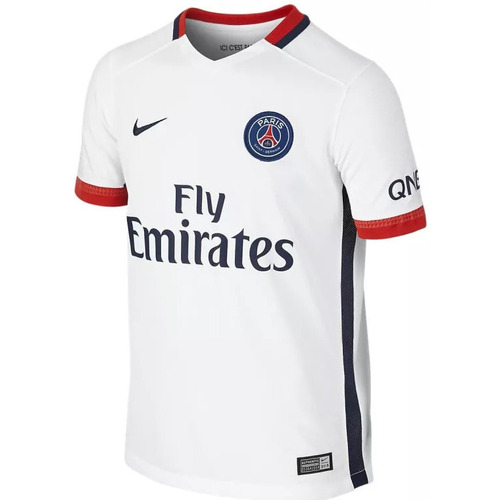 Vêtements Garçon T-shirts & Polos Nike Junior PSG Stadium Away 2015/2016 Blanc