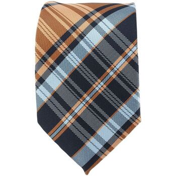 Vêtements Homme Cravates et accessoires Clj Charles Le Jeune Cravate Tartan Dandy Orange