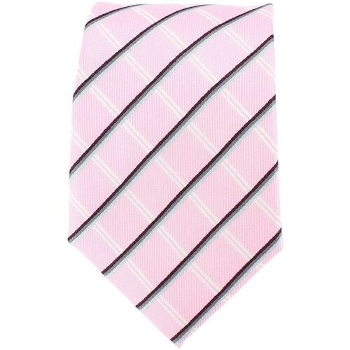 Vêtements Homme Cravates et accessoires Clj Charles Le Jeune Cravate Fines rayures Rose