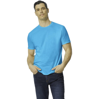 Vêtements Homme T-shirts manches longues Anvil 980 Bleu