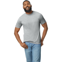 Vêtements Homme T-shirts manches longues Anvil Softstyle Gris