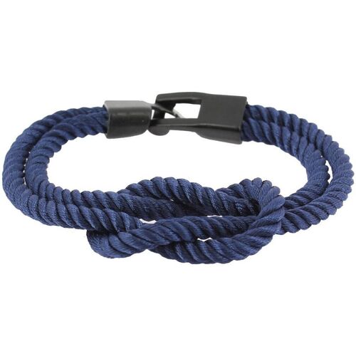 Clj Charles Le Jeune Bracelet Noeud marin corde Bleu - Montres & Bijoux Bracelets  Homme 9,00 €
