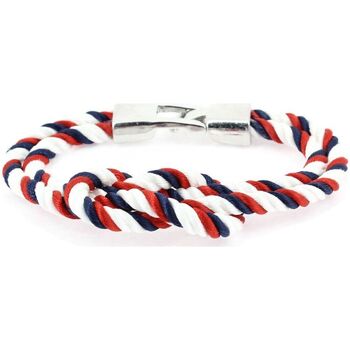 Clj Charles Le Jeune Bracelet Noeud marin corde Rouge