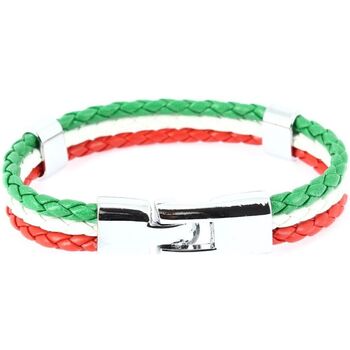 bracelets clj charles le jeune  bracelet drapeau italien 