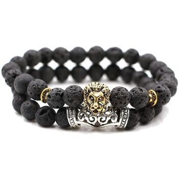 bracelets clj charles le jeune  bracelet boudha lion 