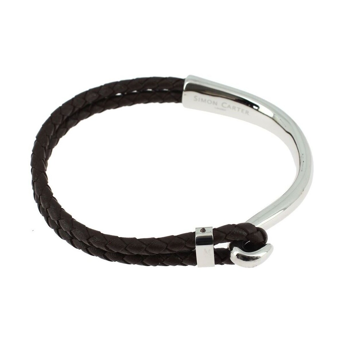 Lustres / suspensions et plafonniers Bracelets Simon Carter Bracelet CROCHET Marron
