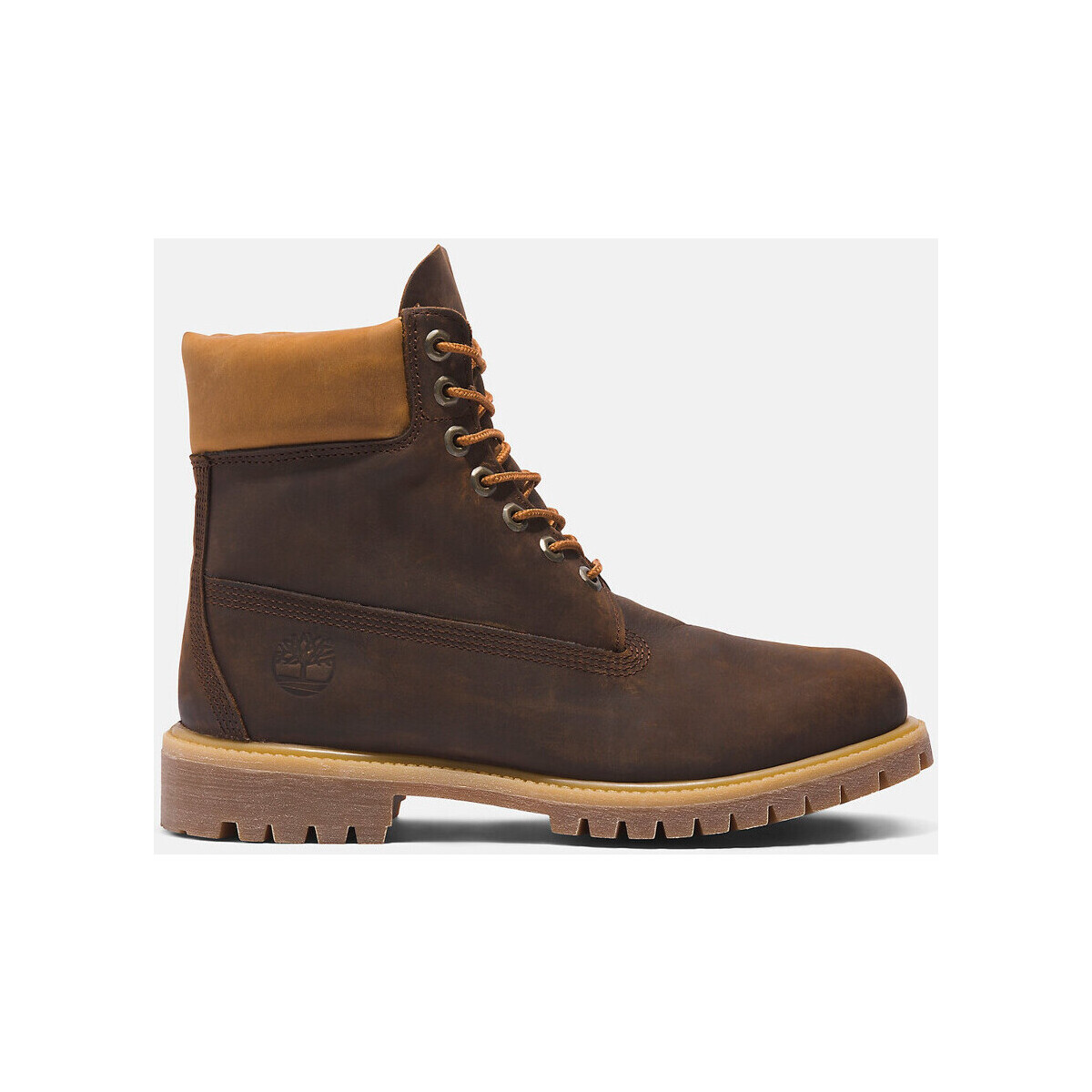 Chaussures Homme Bottes Timberland Prem 6 in lace waterproof boot Marron