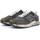 Chaussures Homme Multisport Premiata Sneaker Uomo Black Military Green MICK-6417 Noir