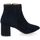 Chaussures Femme Boots Pureboost Pao Boots Pureboost cuir velours Marine