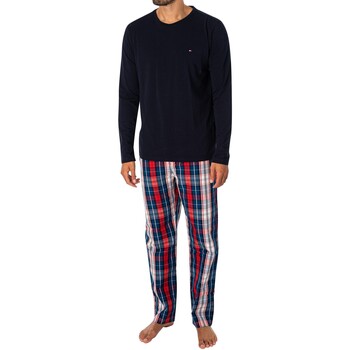 Vêtements Homme Pyjamas / Chemises de nuit Tommy Toe Hilfiger Ensemble pyjama tissé à manches longues Multicolore