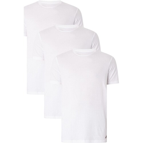 Vêtements Homme Pyjamas / Chemises de nuit adidas Originals Lot de 3 t-shirts Lounge Active Core Blanc