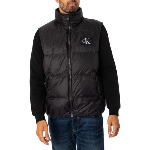 Calvin Klein Jeans Gilet en duvet Essentials Noir - Vêtements Vestes de  survêtement Homme 119,95 €