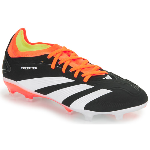 Chaussures Football trefoil adidas Performance PREDATOR PRO FG Noir / Orange