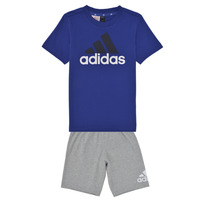 Vêtements Garçon Ensembles de survêtement Reggiseno Adidas Sportswear LK BL CO T SET Bleu / Gris