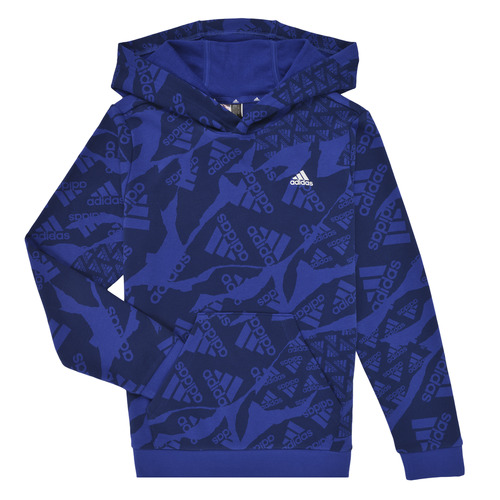 Vêtements Garçon Sweats Adidas con Sportswear J CAMLOG FT HD Bleu
