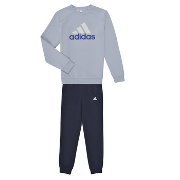 Vêtements Garçon adidas camoprint XFG Tracksuit Boys Adidas camoprint Sportswear J BL FL TS Marine / Bleu / Blanc