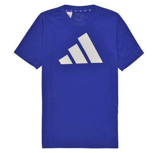 Vêtements Garçon T-shirts met manches courtes Adidas Sportswear U TR-ES LOGO T Bleu / Blanc