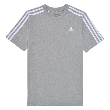 Vêtements Enfant T-shirts manches courtes Adidas Sportswear U 3S TEE Gris / Blanc