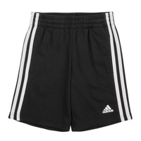Vêtements Enfant monica Shorts / Bermudas Adidas Sportswear LK 3S SHORT Noir / Blanc