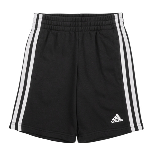 VêDot Enfant comfortable Shorts / Bermudas Adidas Sportswear LK 3S SHORT Noir / Blanc